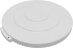 CARL-84101102 10 Gal. Waste Container Lid (White) - Bronco