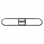 CONT-C702024 24" x 5" Dust Mop Frame for Swivel Snap