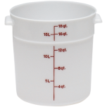 CAMB-RFS18148 18 Qt. Round Storage Container (Natural White)