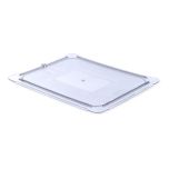 CARL-10236U07 Half-size Universal Flat Food Pan Lid (Clear) - StorPlus