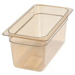 CARL-3086213 Third-size 6" Deep High Heat Food Pan (Amber)