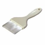 CARL-4039202 3" Flat Pastry Brush (White) - Sparta Galaxy