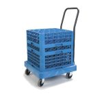 CARL-C2236H14 Glass Rack Dolly (Blue) - Opticlean