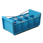 CARL-C32P214 Perma-San Flatware Basket (Blue) - OptiClean