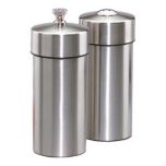 CHEF-29900 Futura Salt Shaker/Pepper Mill Set (Pewter) - Chef Professional Series