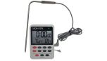 COOP-DTT361-01 Digital Thermometer and Timer - Range -25 to 392F - Cook N Cool