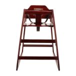 GET-HC-100-MOD-W-2 High Chair (Walnut)