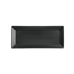 HALL-309060AFCA 12" Rectangular Platter (Black) - Times Square