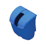SANJ-SI2000 82 oz. Saf-T-Ice Scoop Caddy (Blue)