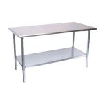 24" x 72" Stainless Work Table