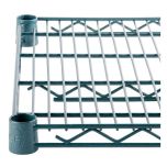 OLYM-J2460K 24" x 60" Wire Shelf (Green)