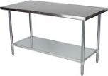 30" x 48" Stainless Work Table