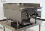 24" 2-Burner Gas Countertop Griddle with 1" Plate - HDC Series