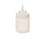 GET-SB-8-CL 8 oz. Wide Mouth Squeeze Bottle 6-Pack (Clear)