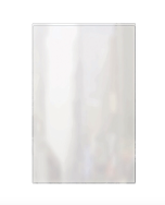 RISC-100 11X17 12 GAUGE  11" x 17" 2-Sided Single Pocket Menu Cover (Clear)