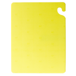 SJCR-CB182412YL 18" x 24" Cutting Board (Yellow) - Cut-N-Carry