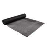 SJCR-PL0105 2' x 10' Poly Shelf Liner (Black)