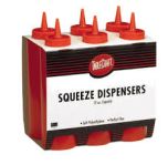 TABL-C108K 8 oz. Squeeze Dispenser 6-Pack (Ketchup)