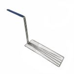 THUN-SLFBP014 5-3/4" x 14-1/2" Fry Basket Press (Blue Handle)