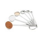 VOLL-46588 6-Piece Oval Measuring Spoon Set