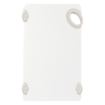 WINC-CBN-610WT 6" x 10" Cutting Board with Rubber Grip Hook (White)