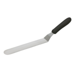 WINC-TKPO-9 8-1/2" x 1-1/2" Offset Spatula (Black Handle)