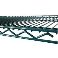 METR-2448NK3 48" x 24" Wire Shelf (Green) - Super Erecta