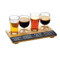 CAL-2063 12"W x 6"D Write-On Tray Beer Flight