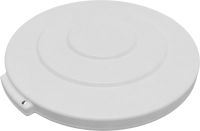 CARL-84101102 10 Gal. Waste Container Lid (White) - Bronco