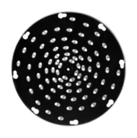 ALFA-KD-3/16 Medium Grate Shredding Disc - 3/16" Hole Size