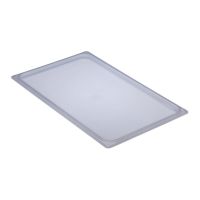 CAMB-30CWC135 Third-size Flat Food Pan Cover (Clear) - Camwear