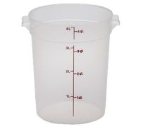 CAMB-RFS6148 6 Qt. Round Storage Container (Natural White)