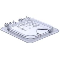 CARL-10319Z07 Sixth-size EZ Access Universal Notched Food Pan Lid (Clear) - StorPlus