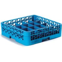CARL-RC20-114 Full-size 20-Compartment Dishwasher Cup Rack (Blue)  - OptiClean