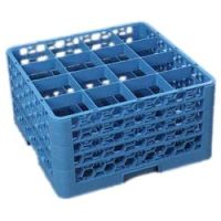 CARL-RG16-414 Full-Size Glass Rack (Blue) - OptiClean