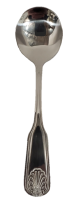 CROW-SH-502-N Bouillon Spoon (Extra Heavy Weight) - Shelley