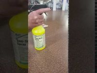 NYCO-NL763-Q12 1 Qt. Sani-Spritz One-Step Disinfectant Cleaner (Lemon)