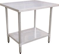 PATR-MKW-SS3036 30" x 36" All Stainless Work Table