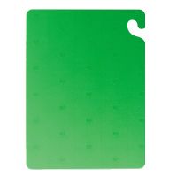 SANJ-CB121812GN 12" x 18" Cutting Board (Green) - Cut-N-Carry