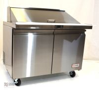 48.2" 2-Section Mega-Top Refrigerated Prep Table - FB Series