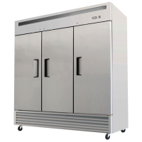 81.9" 3-Section Reach-In Freezer - Self-Contained - FB Series