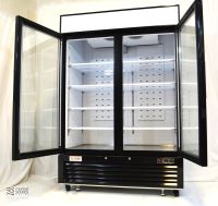 54" 2-Section Reach-In Refrigerated Merchandiser with Hinged Doors- FB Series