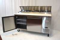 67" 2-Section Refrigerated Pizza Prep Table - FB Series