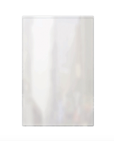 RISC-100 11X17 12 GAUGE  11" x 17" 2-Sided Single Pocket Menu Cover (Clear)