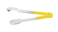 WINC-UTPH-9Y 9" Utility Tongs (Yellow Handle)