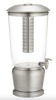 TABL-85 5 Gal. Stainless Single Beverage Dispenser w/Infuser & Ice Core