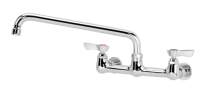 KROW-12-812L Splash-Mounted Faucet with 12" Swing Spout - Krowne Commercial Series