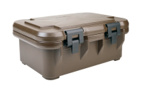CAMB-UPCS160131 20 Qt. Insulated Food Carrier Full-size Pan (Dark Brown) - Camcarrier