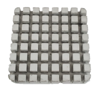 VOLL-45752-1 3/8" Replacement French Fry Cut Pusher Block (Gray)