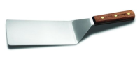 DEXT-S8699PCP 8" x 4" Steak Turner (Rosewood Handle) - Traditional